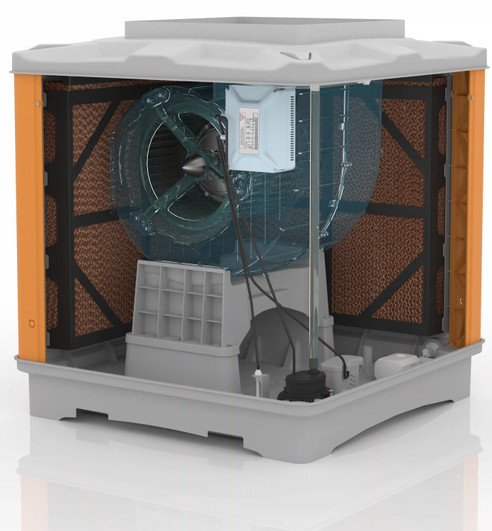 کولر پلیمری سلولزی6500 بالا زنBC