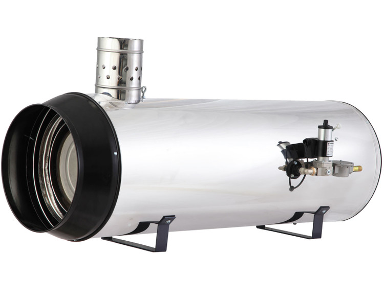 کوره هوای گرم 60هزار گازی مدل QEG110 برند نیرو تهویه البرز جنس استیل